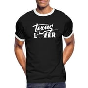 Texas Lover State United States Texan Texans Men's Ringer T-Shirt