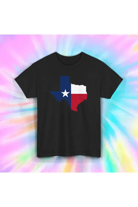 Texas Map Lone Star State Pride Gift Southern USA Graphic Design Unisex T-Shirt up to size 5XL