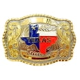 thumbnail image 1 of Texas Map Theme Western Rodeo Fashion Unisex Belt Buckles, 1 of 11