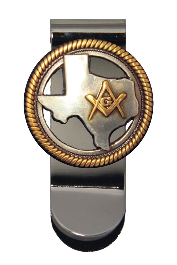Texas Mason Money Clip
