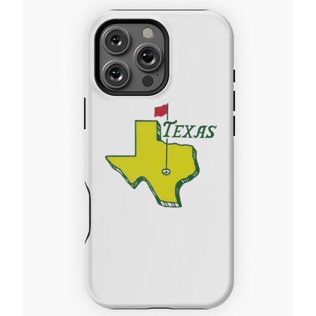 Texas Masters Logo State Pride Art Phone Case for iPhone 16 15 14 13 12 11 Pro Max