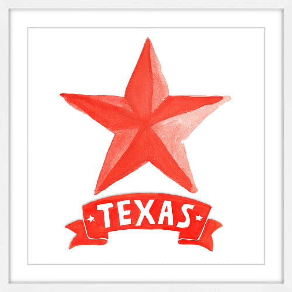 "Texas Me" Framed Painting Print
