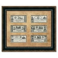thumbnail image 1 of Texas Money with 6 Bills | Framed Historic Currency on Double Mat | 21L X 25W" Inches, 1 of 6