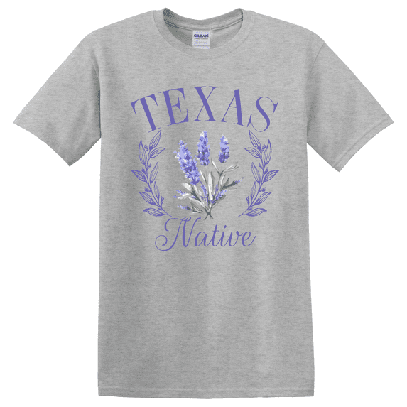 Texas Native Bluebonne Preppy Texas Texas Social Club Coquette Tx Girly Cute Austin Texas Souvenir T-shirt