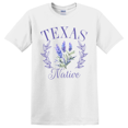 thumbnail image 1 of Texas Native Bluebonne Preppy Texas Texas Social Club Coquette Tx Girly Cute Austin Texas Souvenir T-shirt, 1 of 5