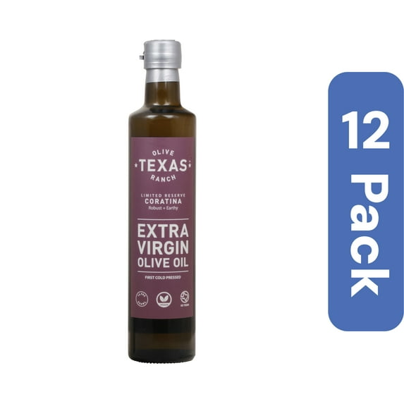 Texas Olive Ranch Coratina Olive Oil 16.9 fl oz (Pack of 12)