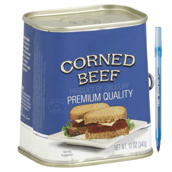 Texas Original Corned Beef Cooked Ready to Eat 12 oz Can