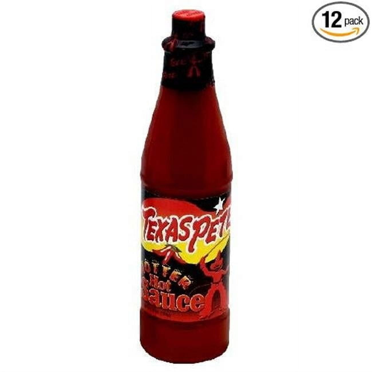 Texas Pete Hotter Hot Sauce, 6 oz - Pack of 12
