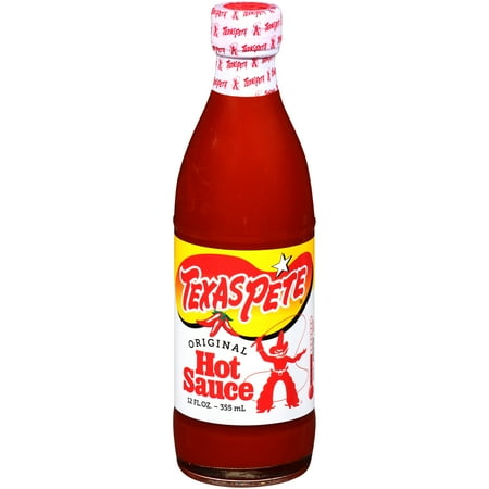 Texas Pete Original Hot Sauce, 12 fl oz, Gluten-Free, Vegan, Kosher