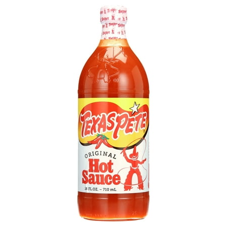 Texas Pete Original Hot Sauce, 24 fl oz, Gluten-Free, Vegan, Kosher