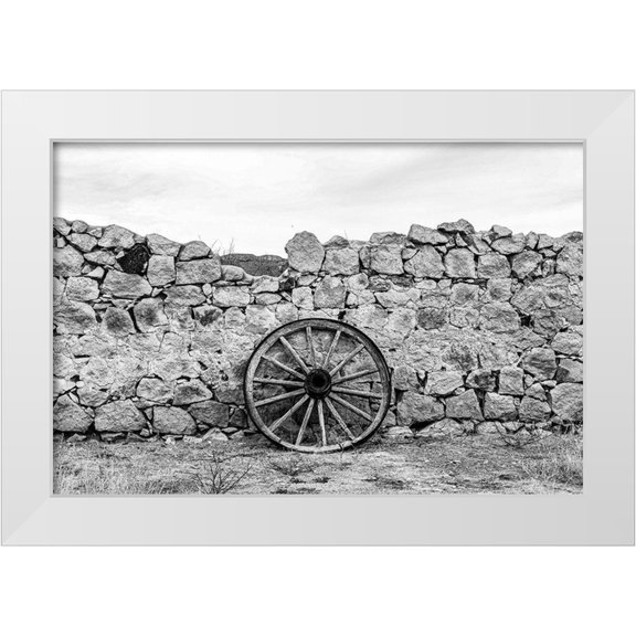 Texas Picture Archive 14x11 White Modern Wood Framed Museum Art Print Titled - Hueco Tanks State Park-northwest of El Paso Texas