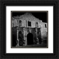 thumbnail image 1 of Texas Picture Archive 15x15 Black Ornate Wood Framed with Double Matting Museum Art Print Titled - The Alamo-Texas, 1 of 4