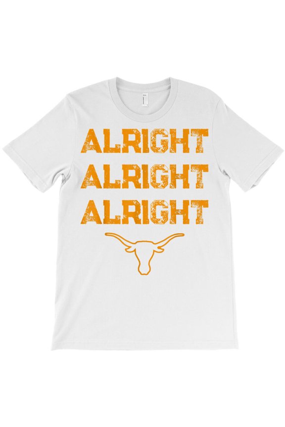 Texas Pride State USA Alright Alright Alright, Movie Quote - Limited Edition G21345 Unisex T-Shirt, Up to Size 5XL