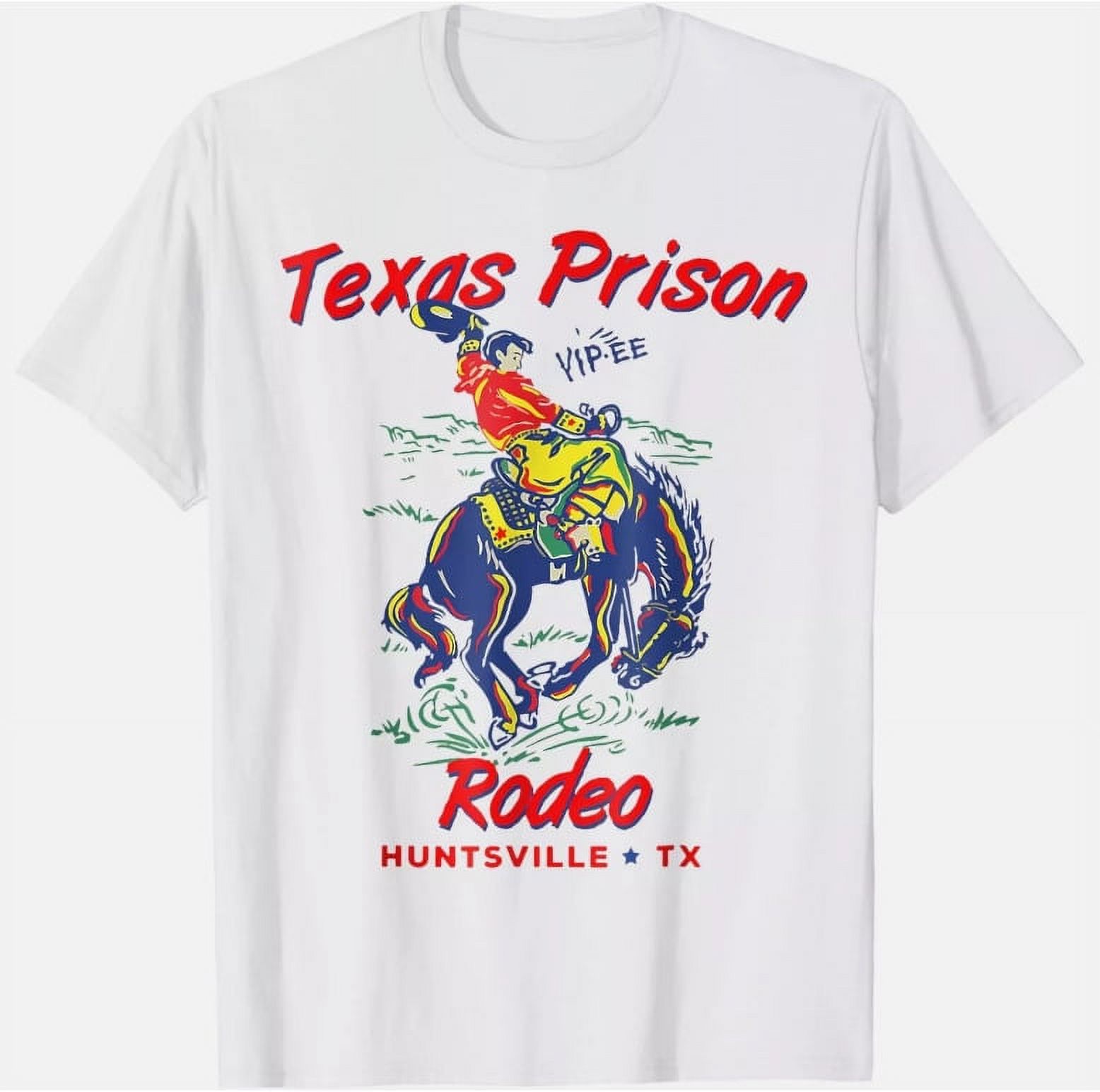 Texas Prison Rodeo Cowboy Western TShirt