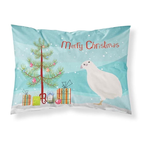 Texas Quail Christmas Fabric Standard Pillowcase