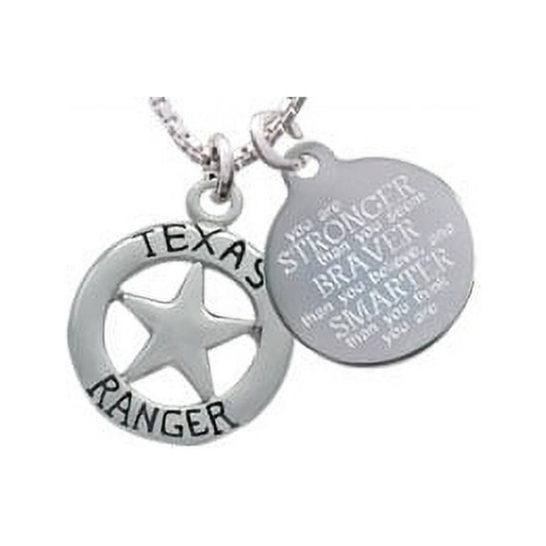 Texas Ranger Badge Pin Police Badge Texas Ranger Nickle Military