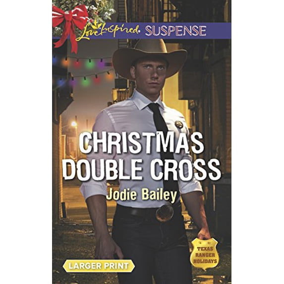 Pre-Owned Texas Ranger Holidays: Christmas Double Cross (Paperback)(Large Print)