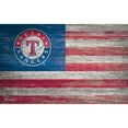 thumbnail image 1 of Texas Rangers 11'' x 19'' Distressed Flag Sign, 1 of 1