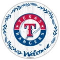 thumbnail image 1 of Texas Rangers 12" Welcome Circle Sign, 1 of 1