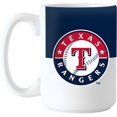 thumbnail image 1 of Texas Rangers 15oz. Colorblock Mug, 1 of 2