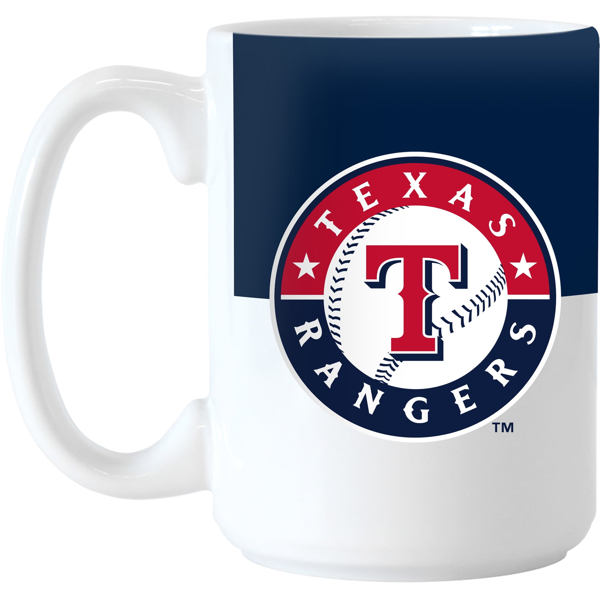 Texas Rangers 15oz. Colorblock Mug - Walmart.com