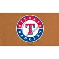 thumbnail image 1 of Texas Rangers 28" x 16" Primary Logo Coir Mat, 1 of 2