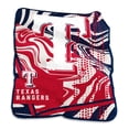 thumbnail image 1 of Texas Rangers 50" x 60" Swirl Raschel Throw Blanket, 1 of 1