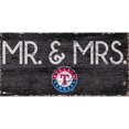 thumbnail image 1 of Texas Rangers 6'' x 12'' Mr. & Mrs. Sign, 1 of 1