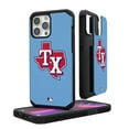 thumbnail image 1 of Texas Rangers Light Blue iPhone Solid Design Rugged Case, 1 of 1