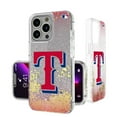 thumbnail image 1 of Texas Rangers Linen Logo iPhone Glitter Case, 1 of 1