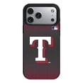 thumbnail image 1 of Texas Rangers Linen Logo iPhone Magnetic Bump Case, 1 of 6