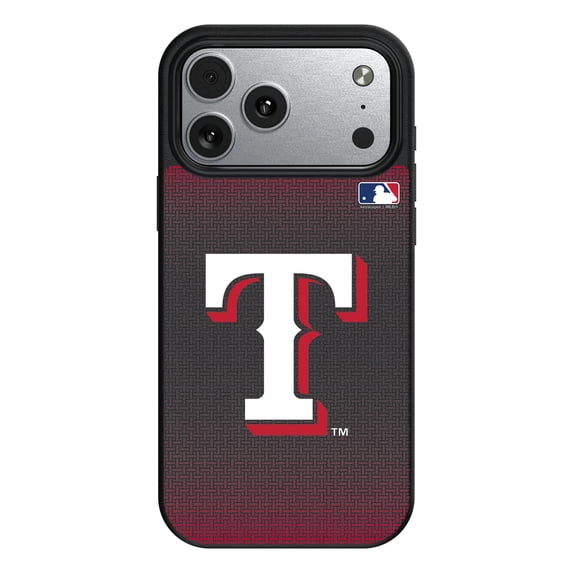 Texas Rangers Linen Logo iPhone Magnetic Bump Case
