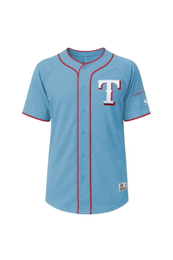 MLB Texas Rangers Men's Alternate Color Full Button Jersey