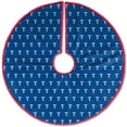 thumbnail image 1 of Texas Rangers Microplush Christmas Tree Skirt, 1 of 7
