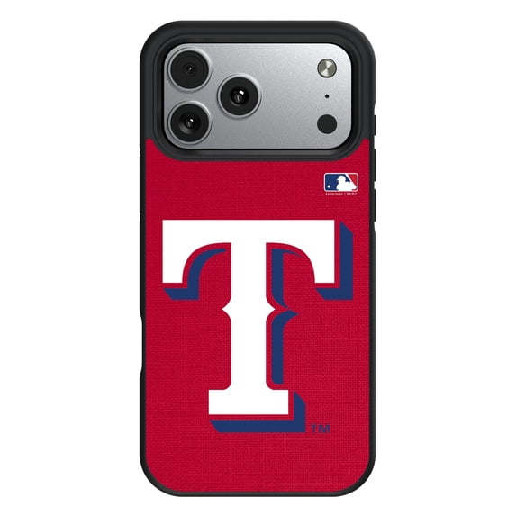 Texas Rangers Red iPhone Solid Design Bump Case