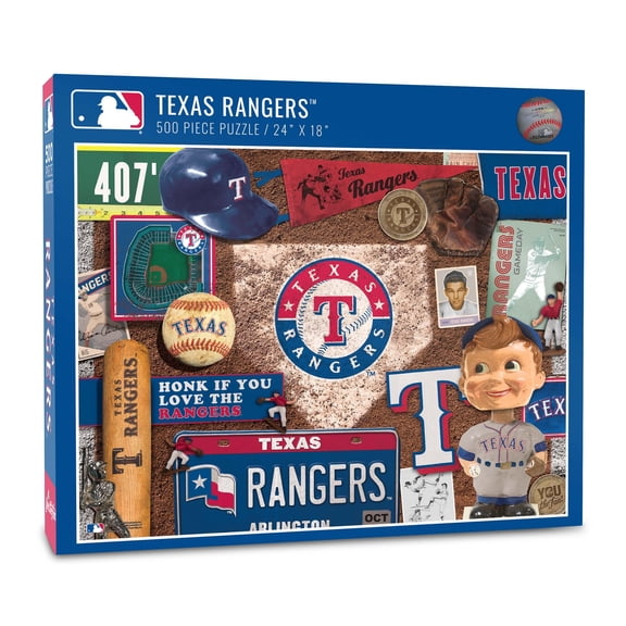 Texas Rangers Retro Series Puzzle
