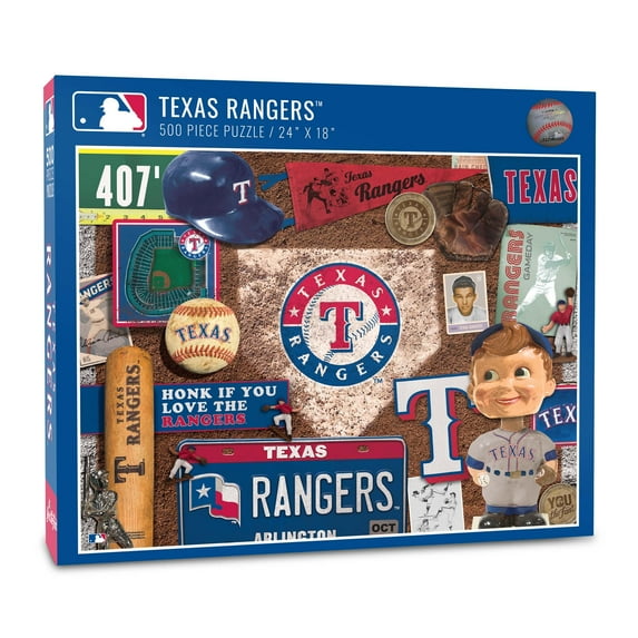 Texas Rangers Retro Series Puzzle