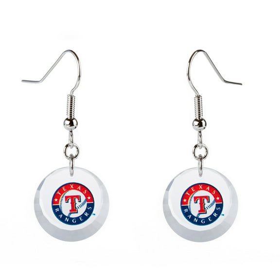 Texas Rangers Swarovski Pick Off Earrings