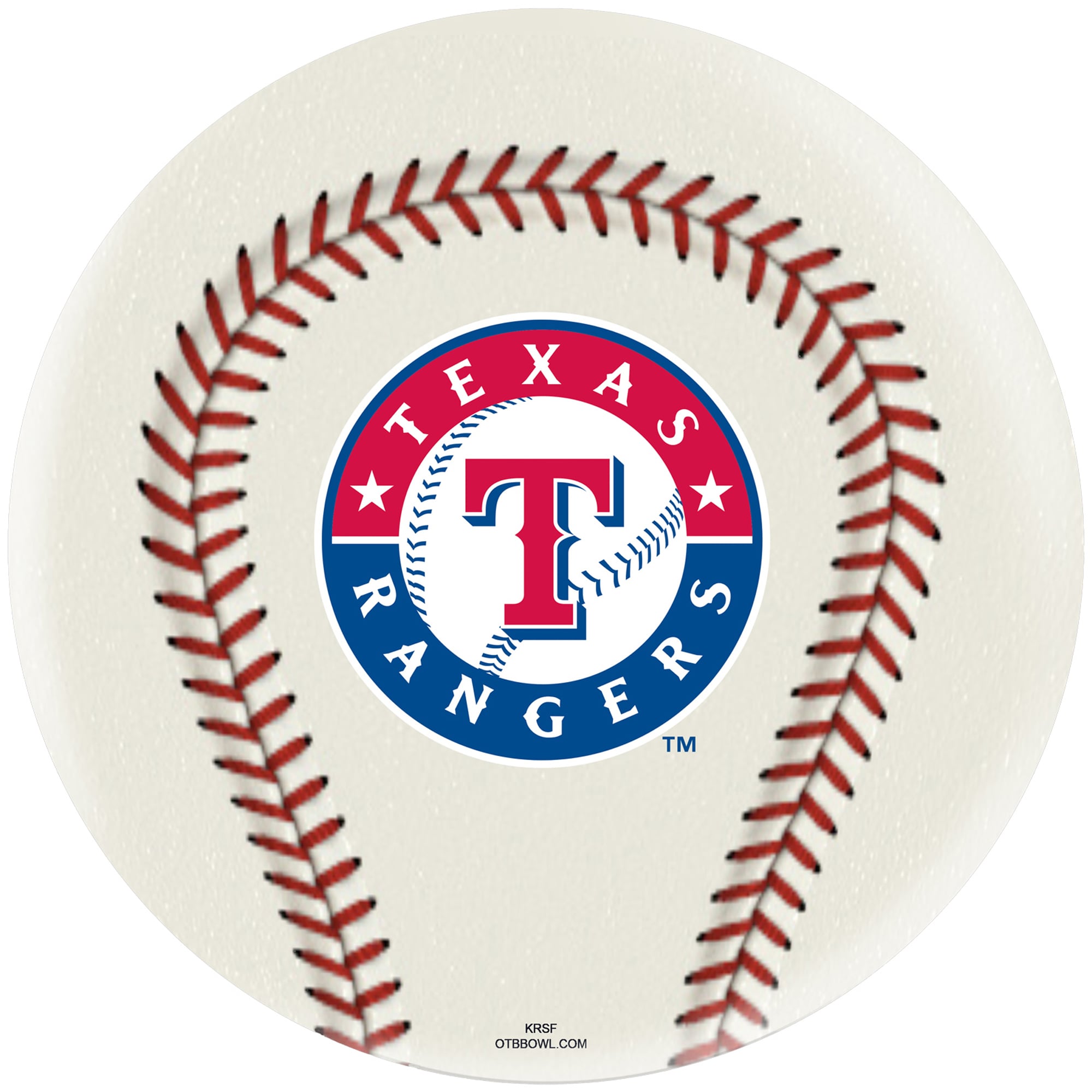 Texas Rangers Undrilled Bowling Ball - image 1 of 2