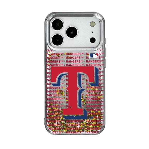 Texas Rangers iPhone Text Backdrop Design Case