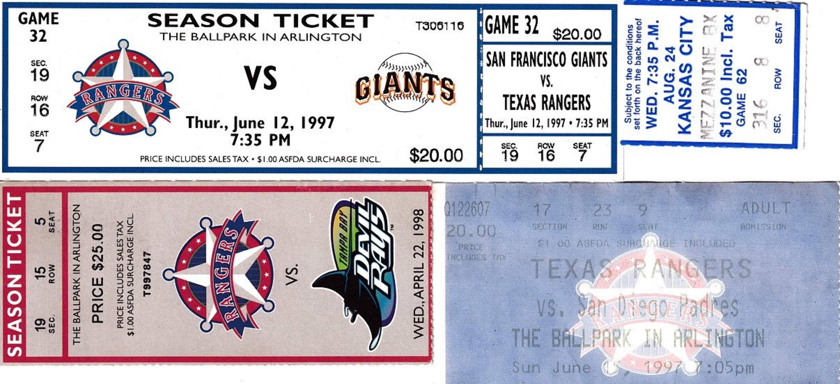 Rangers Group Tickets