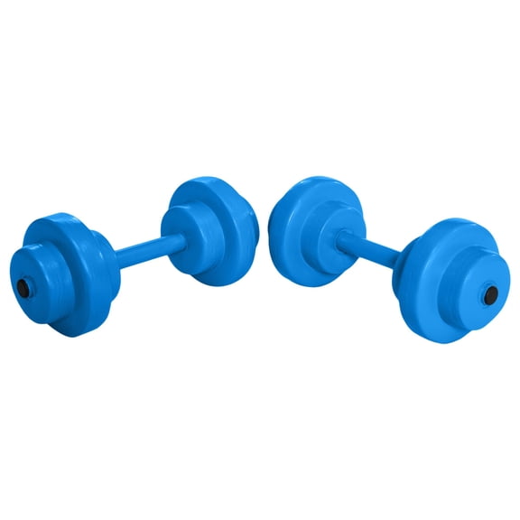 TRC Recreation Aquabells Super Soft Water Dumbbells for Aquatic Exercise, 2 Pack, Blue