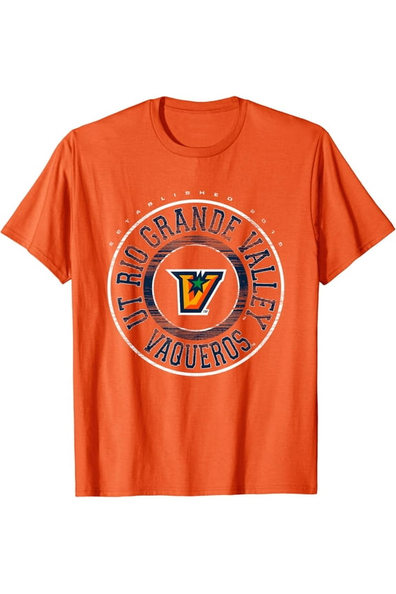 Texas Rio Grande Valley Vaqueros Showtime Orange T-Shirt