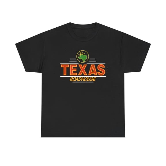 Texas Roadhouse T Shirt Graphic Unisex Heavy Cotton Tee NEW GIFT