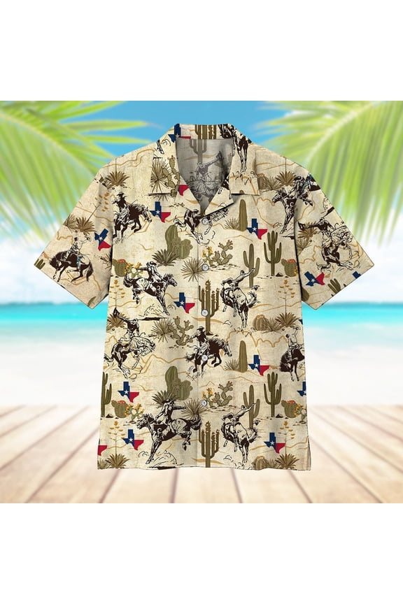Texas Rodeo Hawaiian Shirt