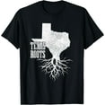 thumbnail image 1 of Texas Roots Vintage USA Patriotic Pride State Map T-Shirt Black 4X-Large, 1 of 4