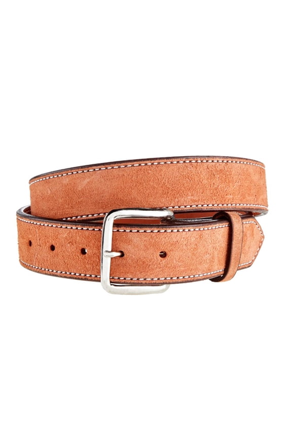 Mens Mahogany Roughout Belt 44