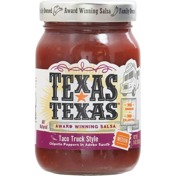 Texas Salsa Taco Truck Style 16 oz (Pack Of 6)