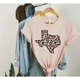 thumbnail image 1 of Texas Shirt For Women, Texas Map With Hearts, Texas Gift, Cute Texas Tee, Texas Lover T-Shirt, Texan Gift, Texas Love Shirt, Texas Fan T-Shirt, 1 of 2