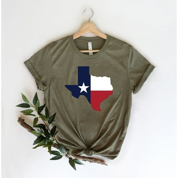 Texas Shirt, Texas Map Silhouette Tee, Texas Cities Shirt, Texas Lover Shirt For Texas Lover, Texas State Shirt, Texas Home Shirt